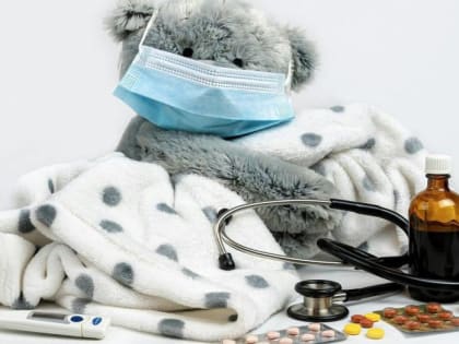 На первой неделе года в Воронежской области 1,6 тыс детей заболели ОРВИ