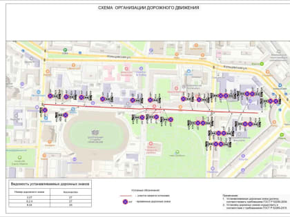 Парковку запретят на улице в центре Воронежа