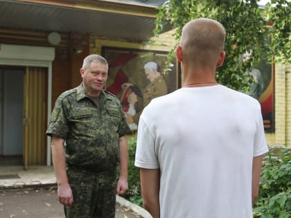 Военком Евгений Котов: с каждым днем у нас все больше ребят, которые пропитываются духом патриотизма