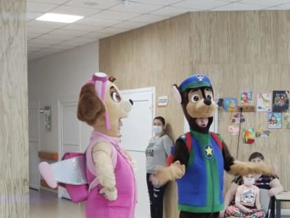 Благотворительным Фондом «ДоброСвет» был организован праздник для детей из онкогематологического отделения Воронежской областной детской клинической больницы №1