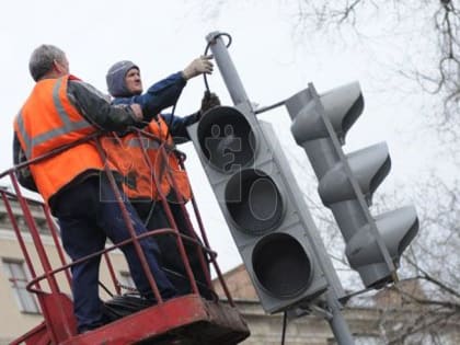 Светофоры отключат в центре Воронежа