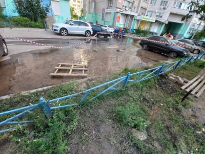 «Родник» забил на Московском проспекте в Воронеже