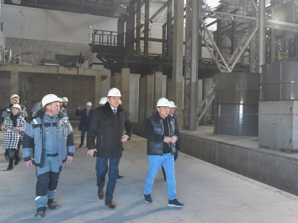 Готовность завода по выпуску минерального утеплителя – 95%