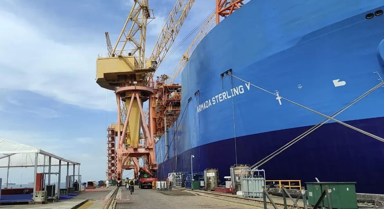 Data Center on Oil Vessel