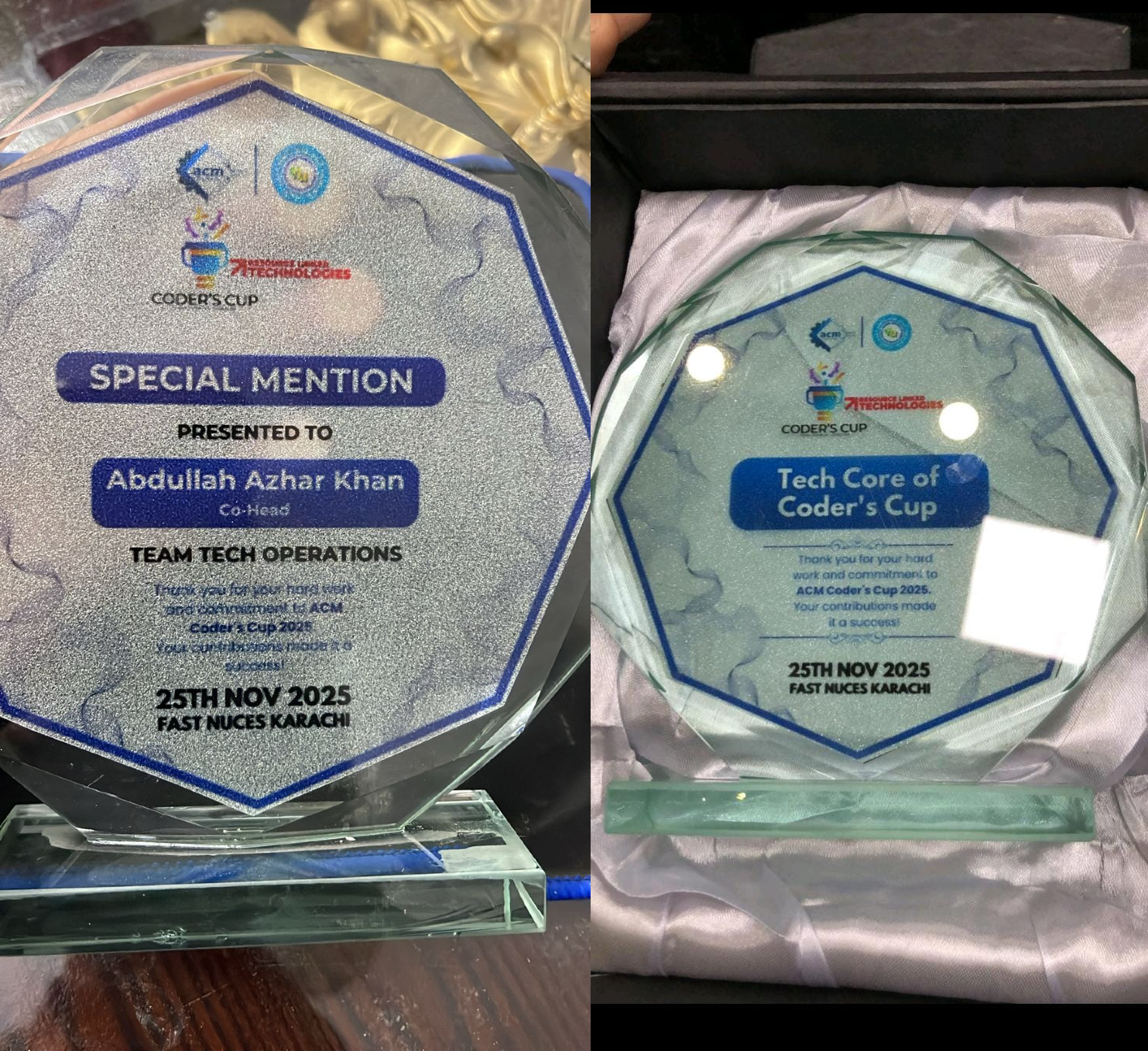 Co-leading Tech Operations at ACM Coders' Cup 25