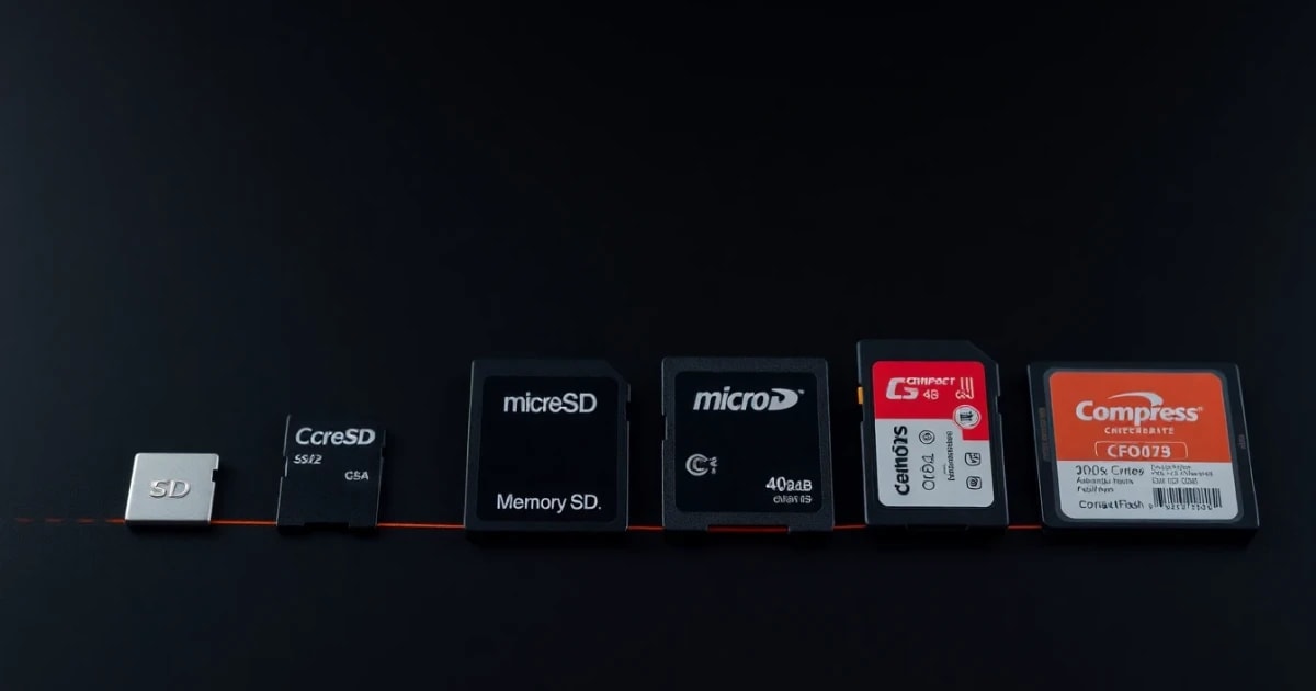 Quelle Carte Mémoire pour Appareil Photo: Meilleures Cartes SD, MicroSD, CFexpress Et CF