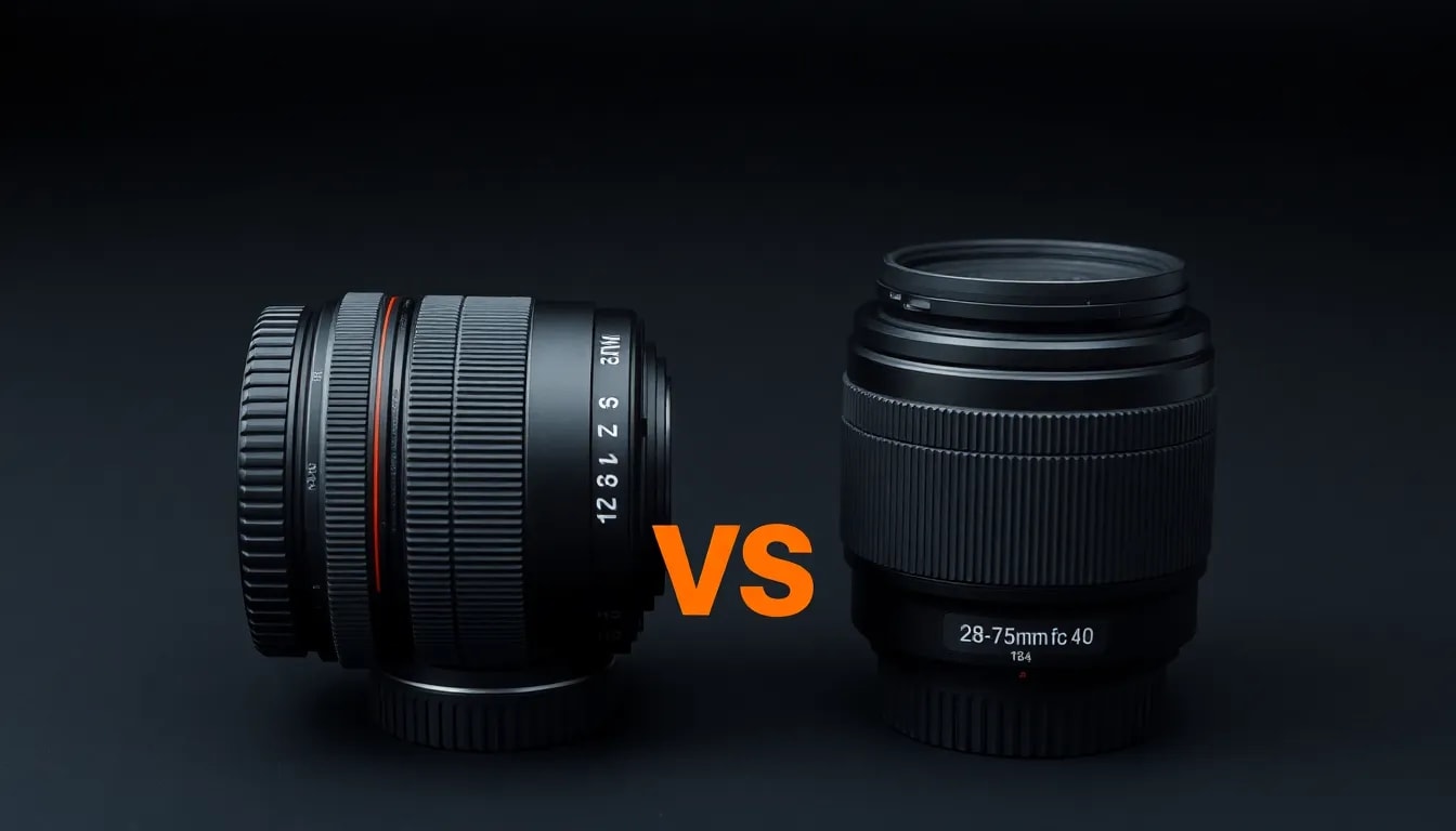 Tamron 28-75 vs Sony 24-70 F4 : Comparaison détaillée des deux objectifs