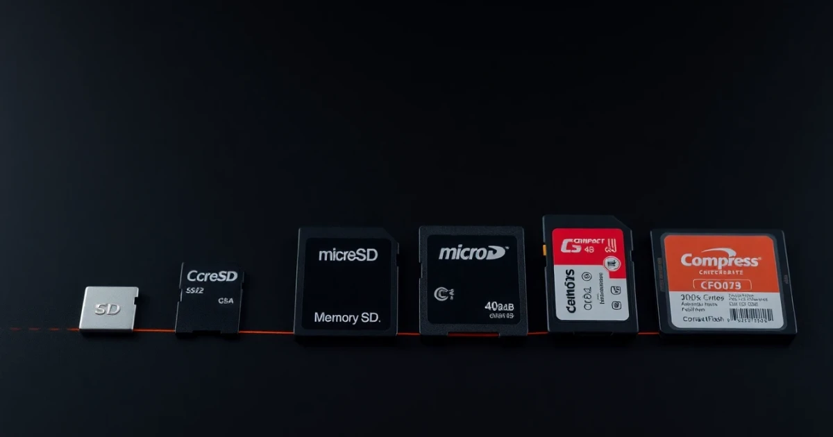 Quelle Carte Mémoire pour Appareil Photo: Meilleures Cartes SD, MicroSD ...