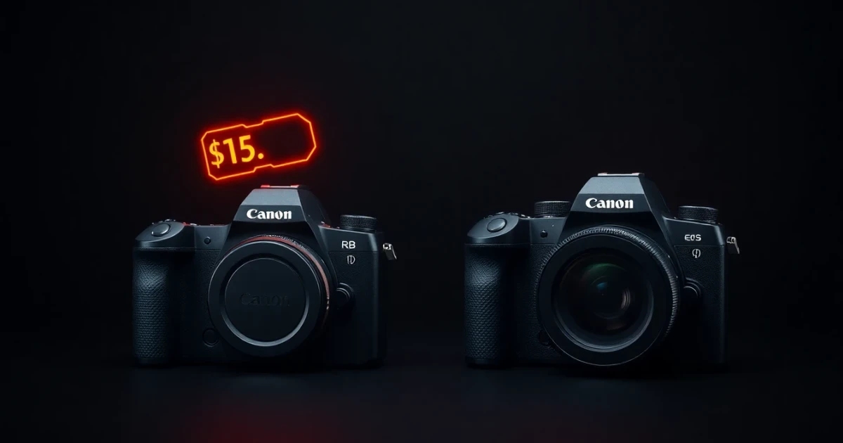 EOS R8 vs EOS R6 Mark II — Comparaison Complète 2026 | TopAlphaStore