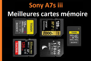 sony a7s iii carte memoir