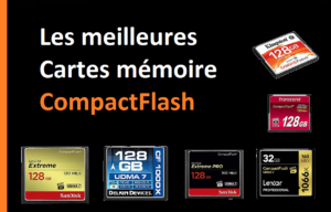 Les meilleures Cartes mémoire CompactFlash