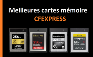 meilleures cartes mémoire cfexpress