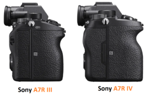 a7R IV dispose d'une poignée