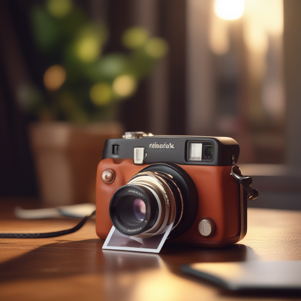 Instax Mini Evo les coloris : rose, noir et marron