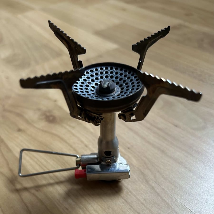 Stove: Soto Amicus with Stealth Igniter (81g: w/o the carrying case)