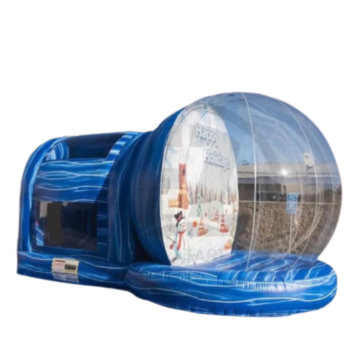 Inflatable Snow Globe Rental + Table & 8 Chairs