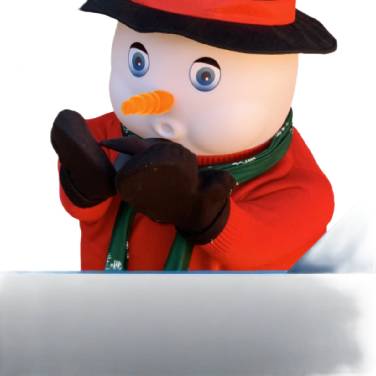 The Amazing Snowman + Table & 8 Chairs