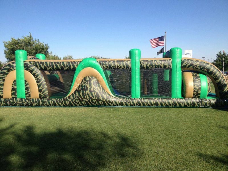 Camouflage Obstacle Course