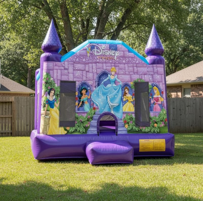 Purple Princess Bounce House