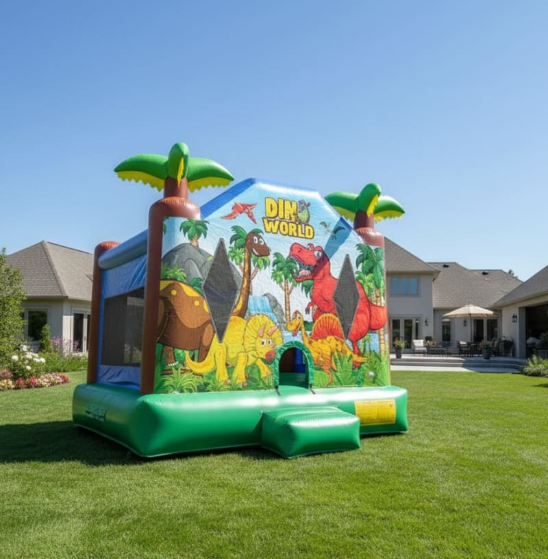 123 Dinosaur Castle