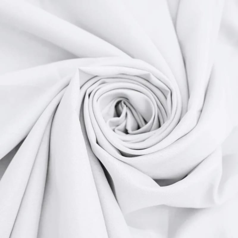 4' WHITE Rectangular linen