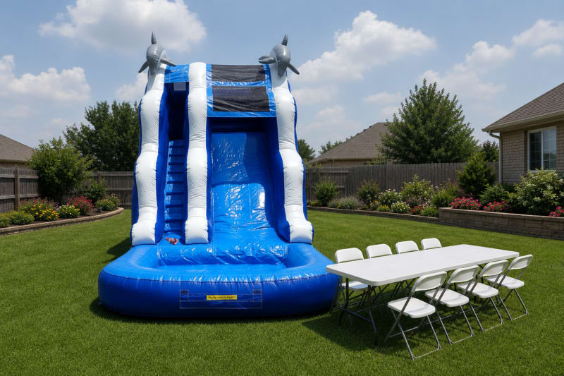 Dolphin Water Slide Bundle Package