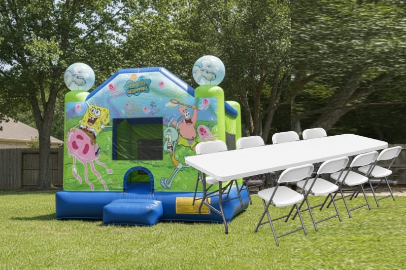 Sponge Bounce House Bundle Package