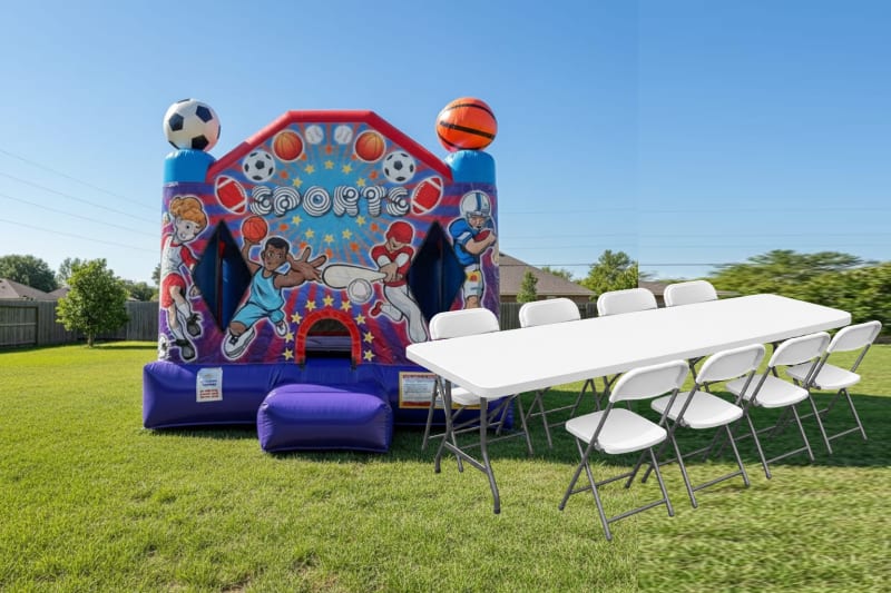 Sports Bounce House Bundle Package