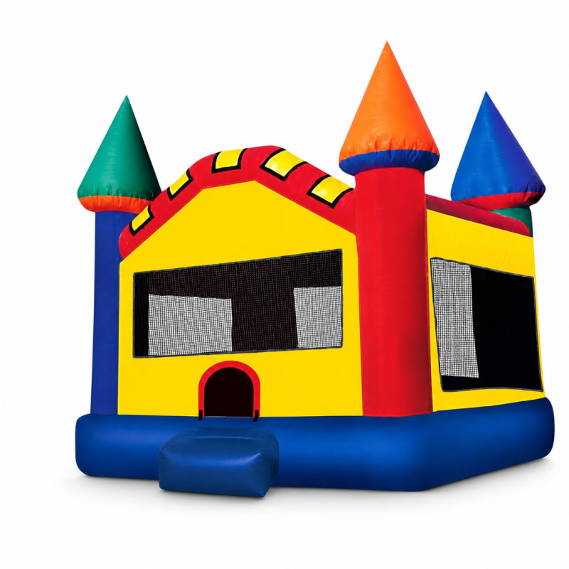 Castle Jumbo Multicolor 15' X 15' Bounce House Rental