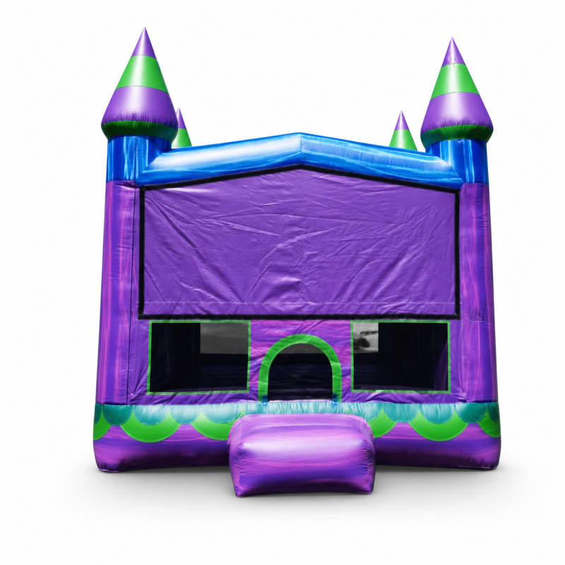 Purple Dreamsickle Jumbo 15' X 15' Bounce House Rental