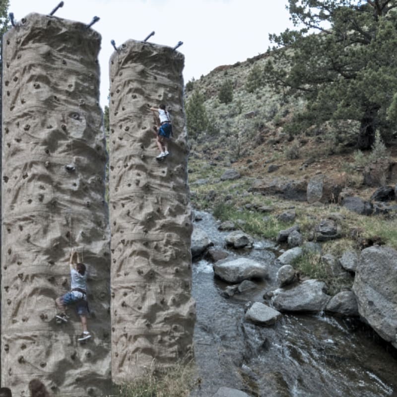 Rock Climbing Wall Rental Up To 3 Hours + Table & 8 Chairs