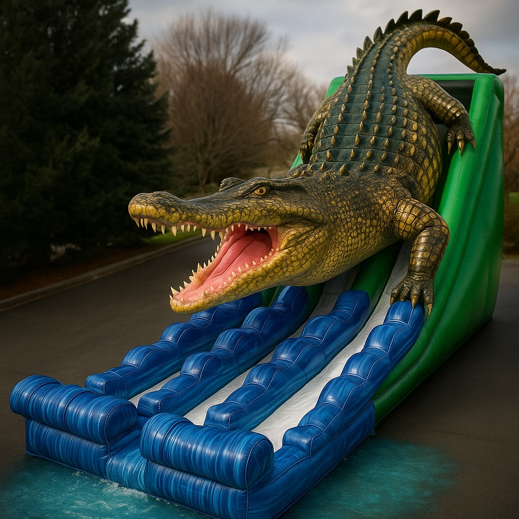 King Croc Dual Lane Slide rental