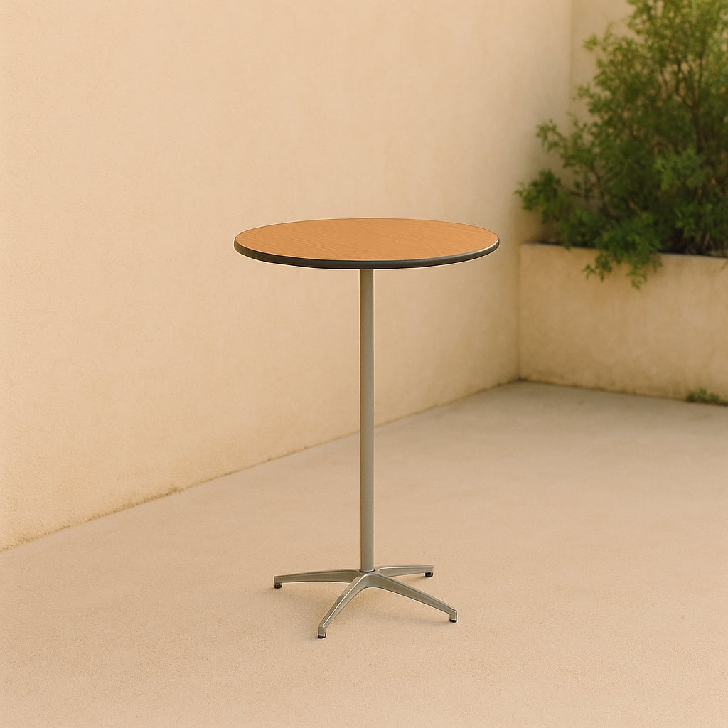 36" Round Cocktail Table High OR Low rental