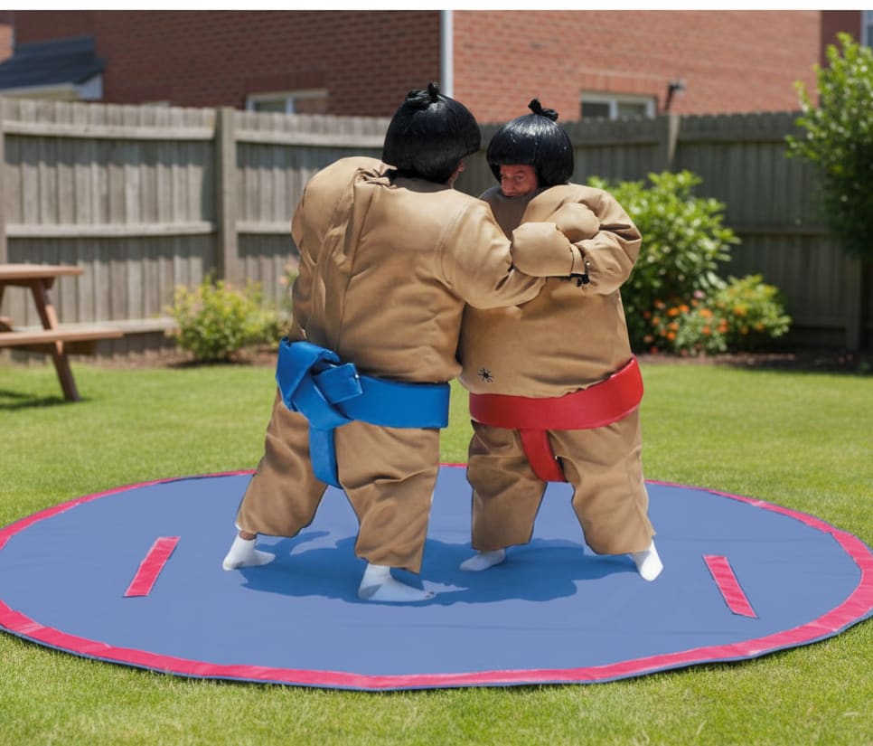 Sumo Suits available to rent through Bouncehouse360