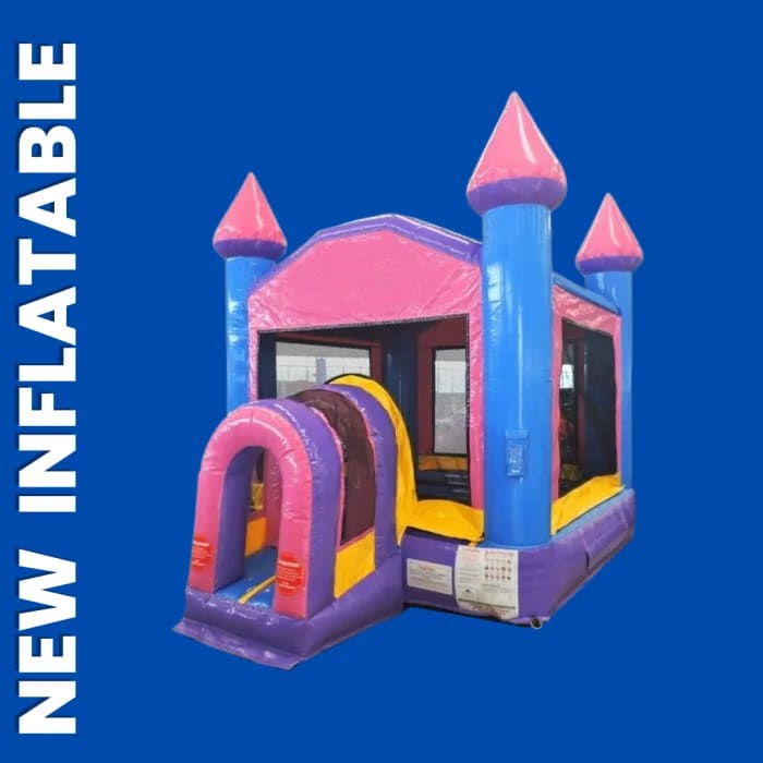 Pastel Small 10'X 10' Castle rental
