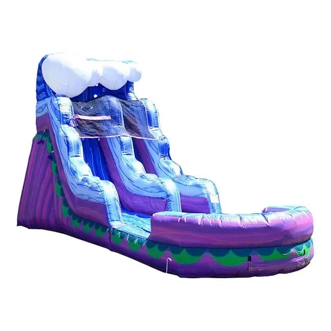 16' Purple Wave Inflatable Slide w/ Water Option rental