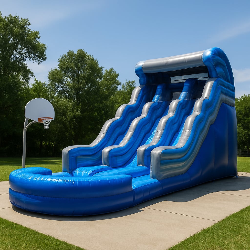 18ft Giant Water Slide available for Concord-area delivery through Bouncehouse360