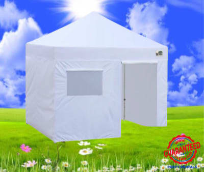 10 X 10 Tent Rental w/ 4 Walls rental