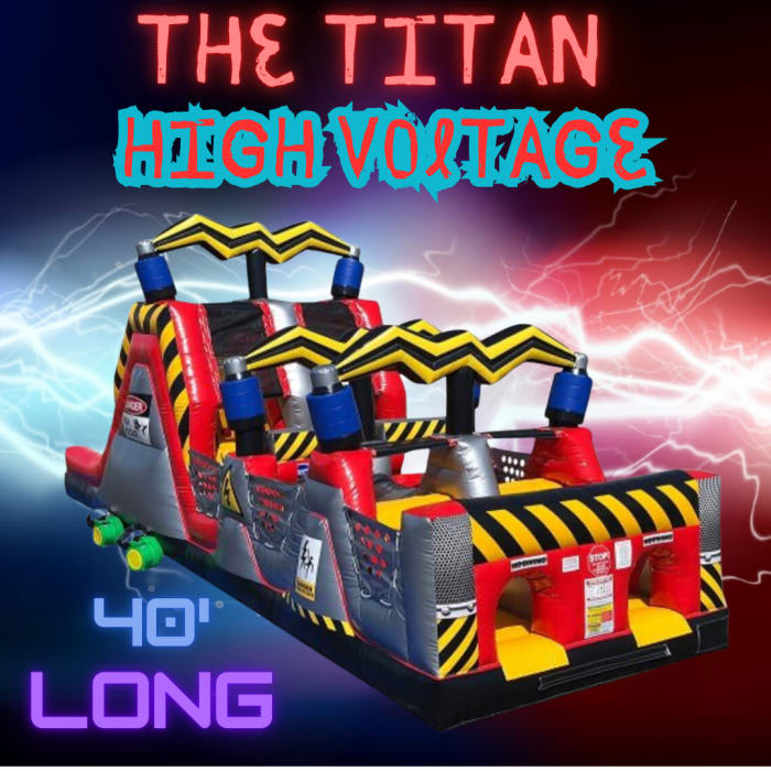 Titan Obstacle Course rental