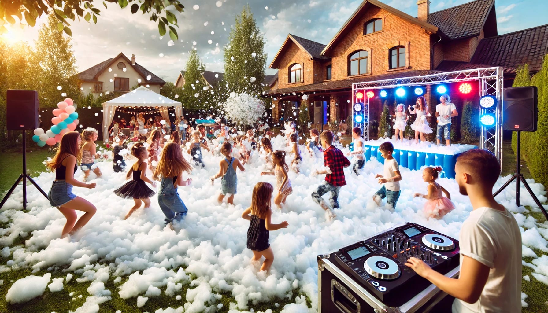 Foam Party 2 Hours w/ Attendent rental