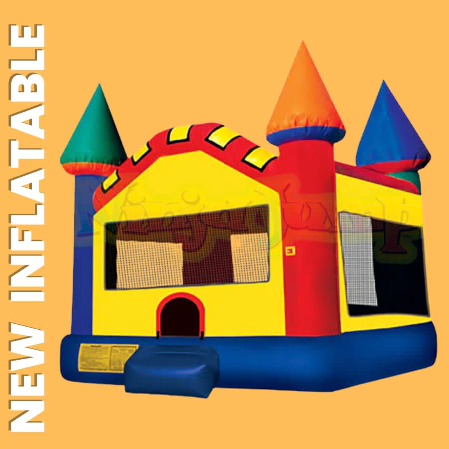 Castle Jumbo Multicolor 15' X 15' Bounce House Rental rental