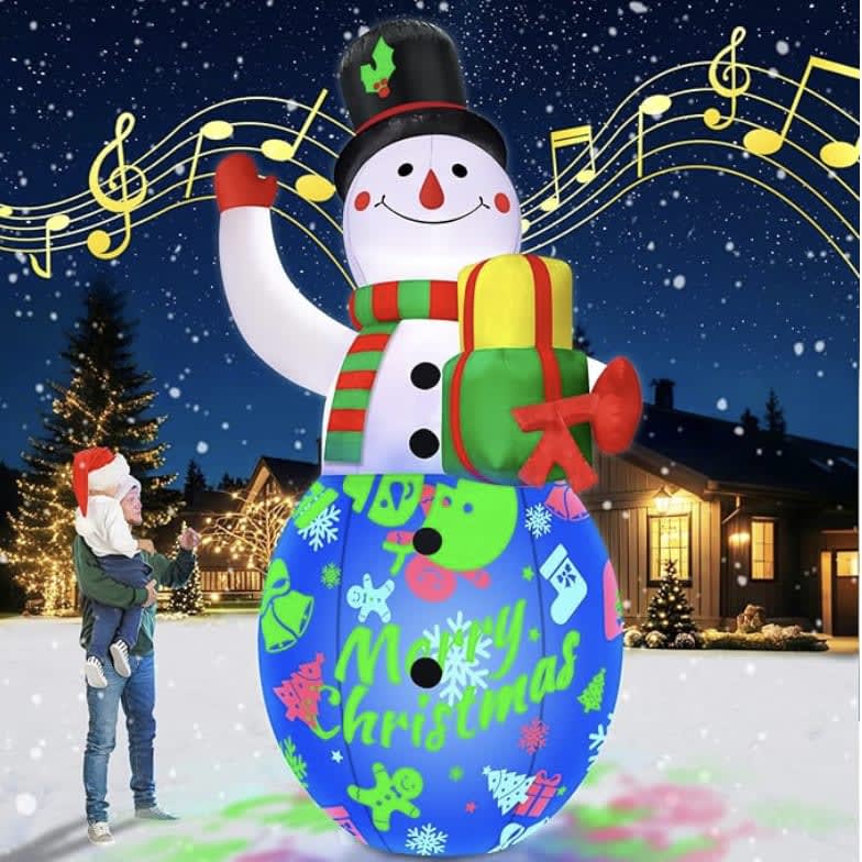 Giant Frosty The Snowman rental
