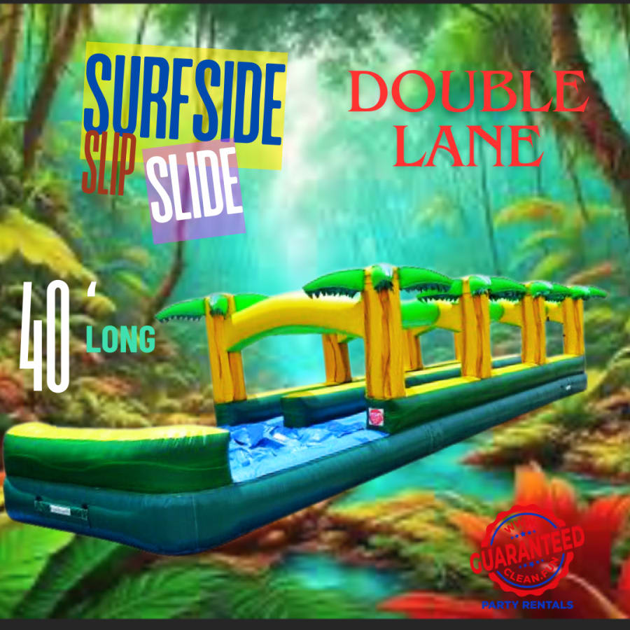 Surfslide Double Rush Slip and Slide rental