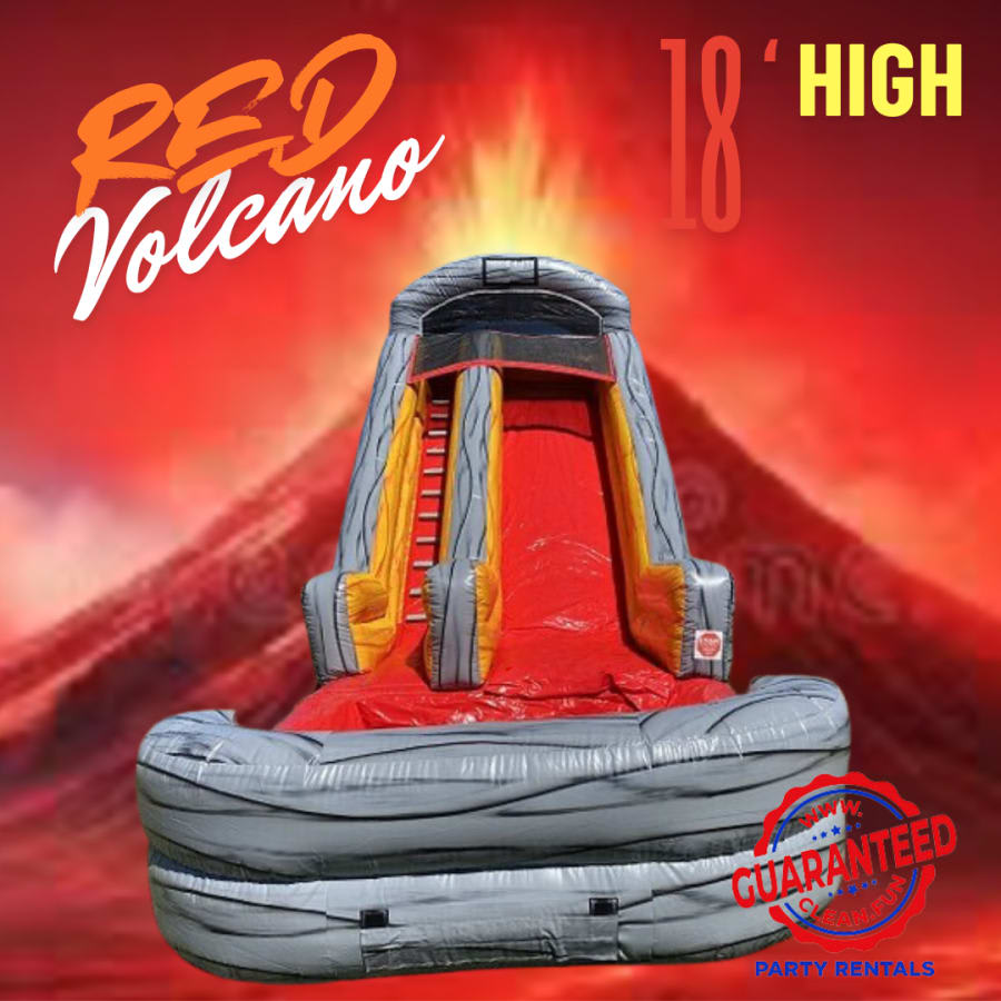 Red Volcano Slide rental