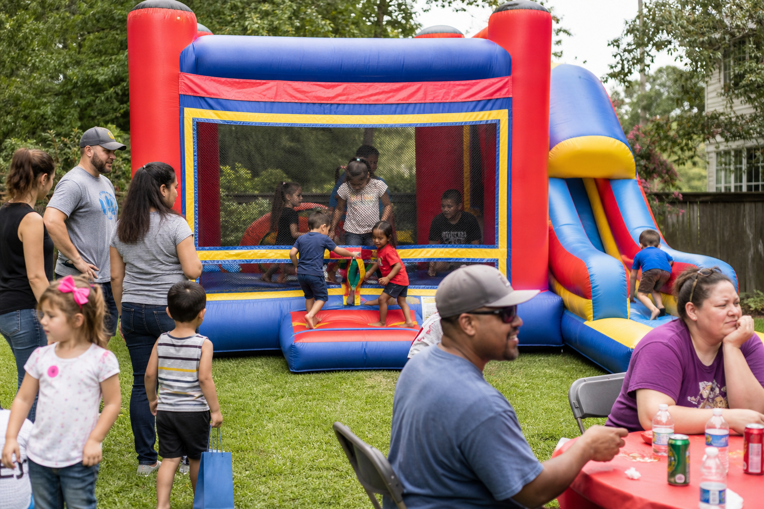Top Combo Bounce House Options in Houston