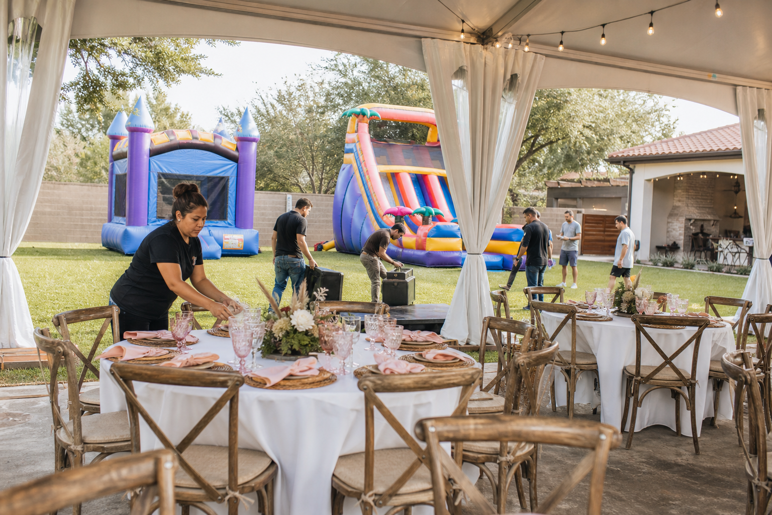 Your Guide to Inflatable Slides and Bounce Houses in Houston