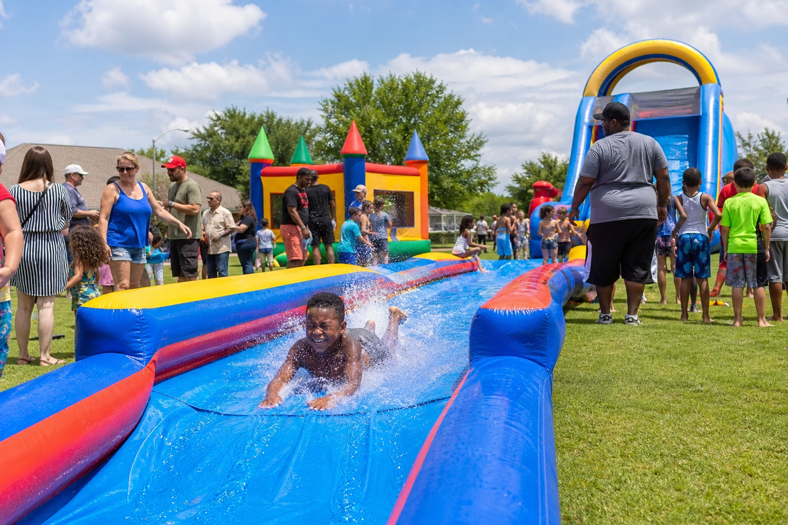 Where to Find the Best Blow Up Slip and Slide Rentals in Houston
