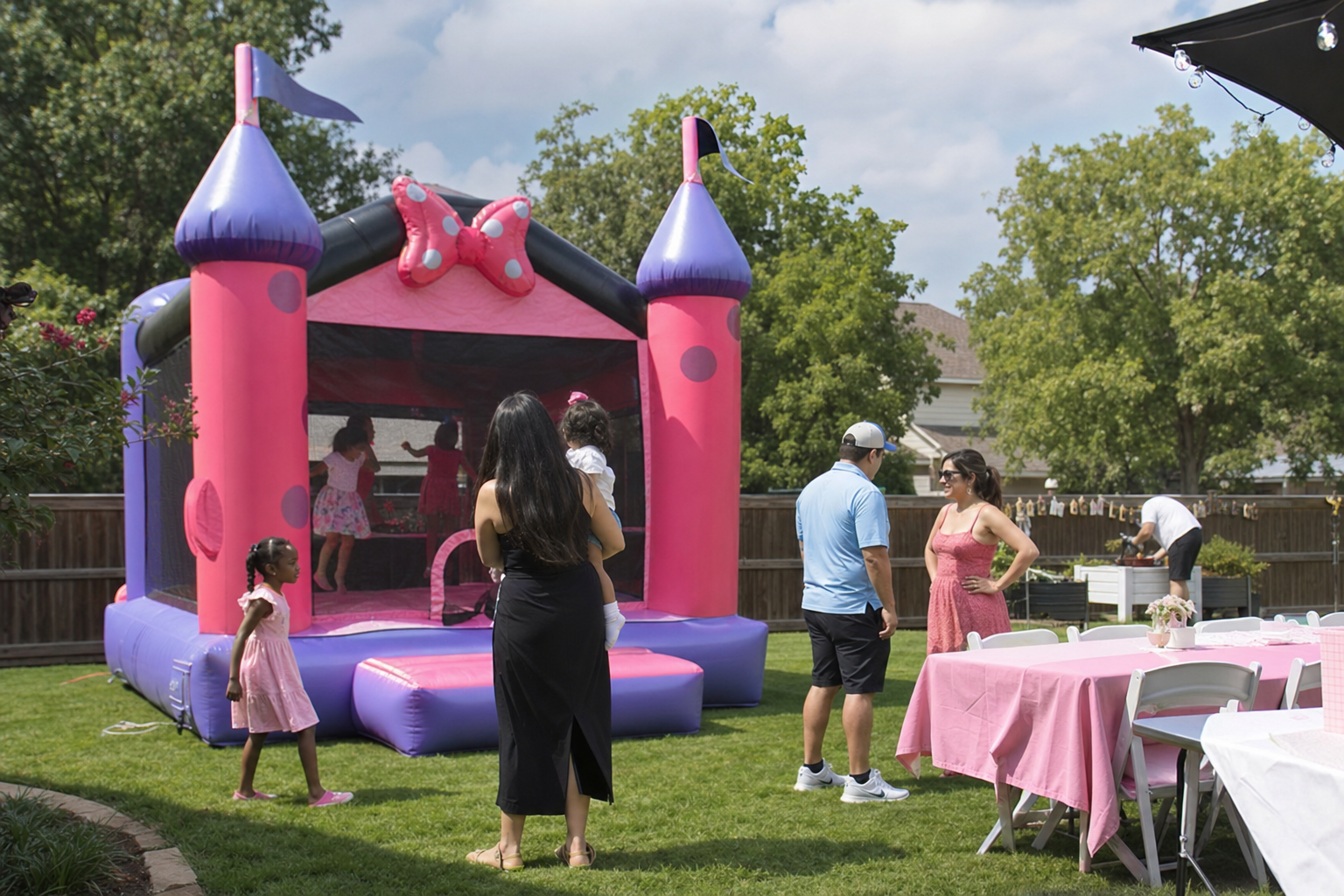 Where to Rent a Minnie Bounce House in Dallas