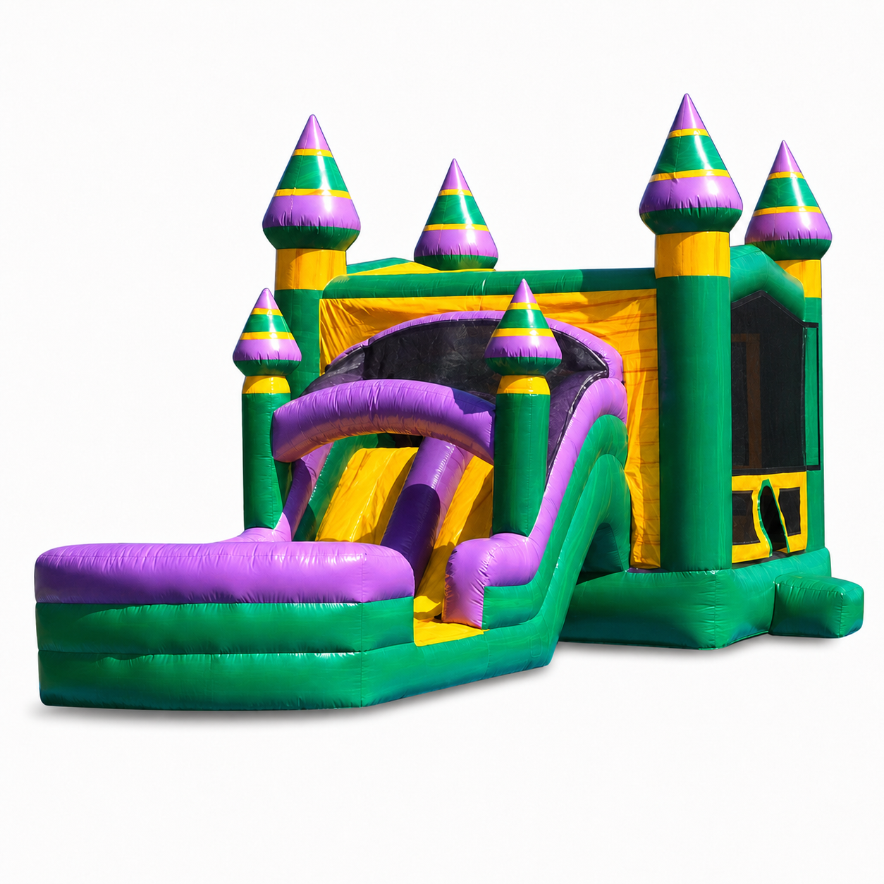Double Lane Amazon Slide & Bounce Combo