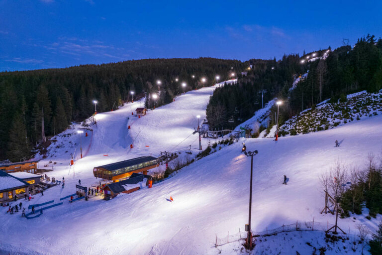 Photo de Ski à la Station du Lac Blanc